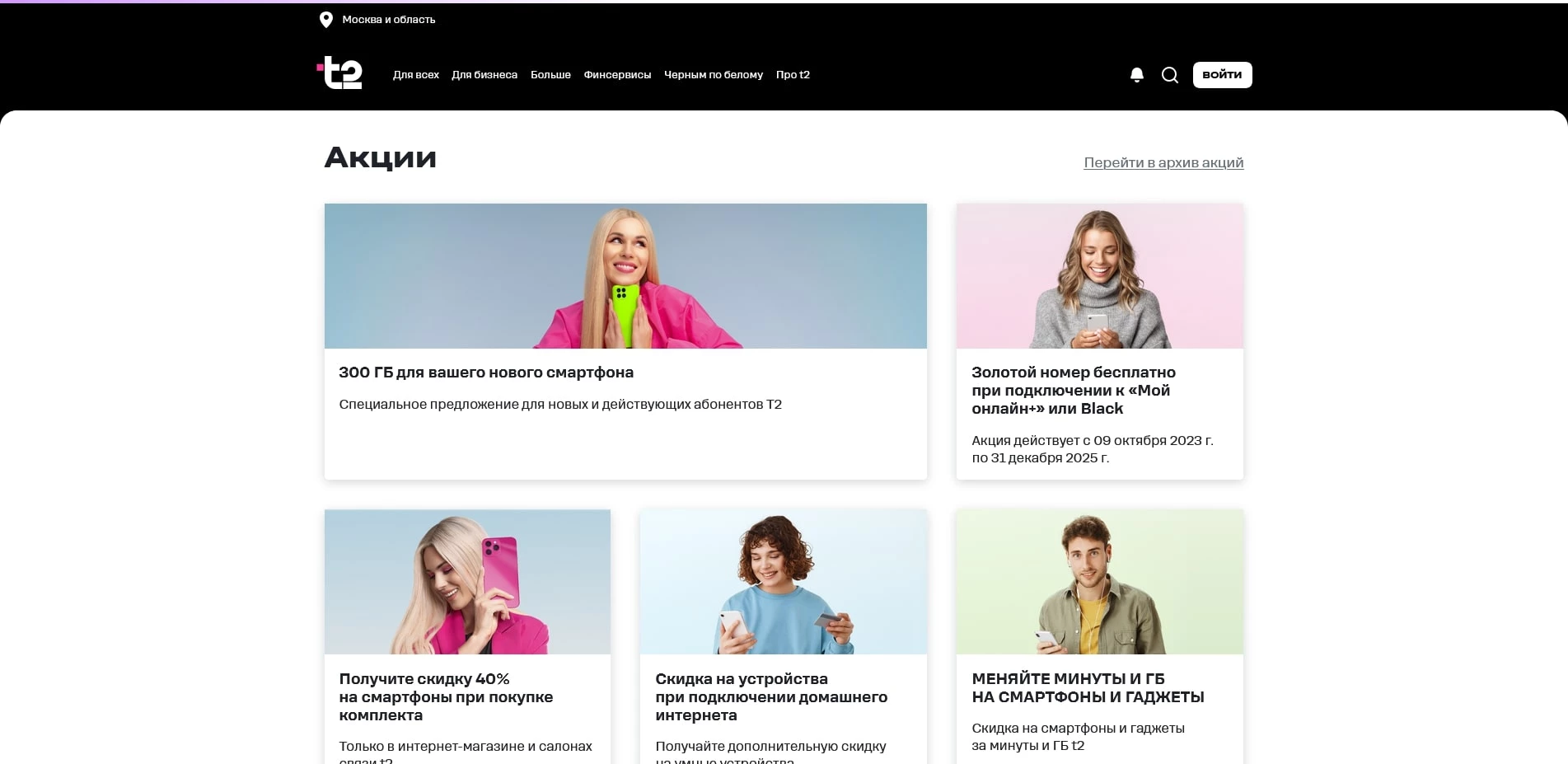 акции Теле2