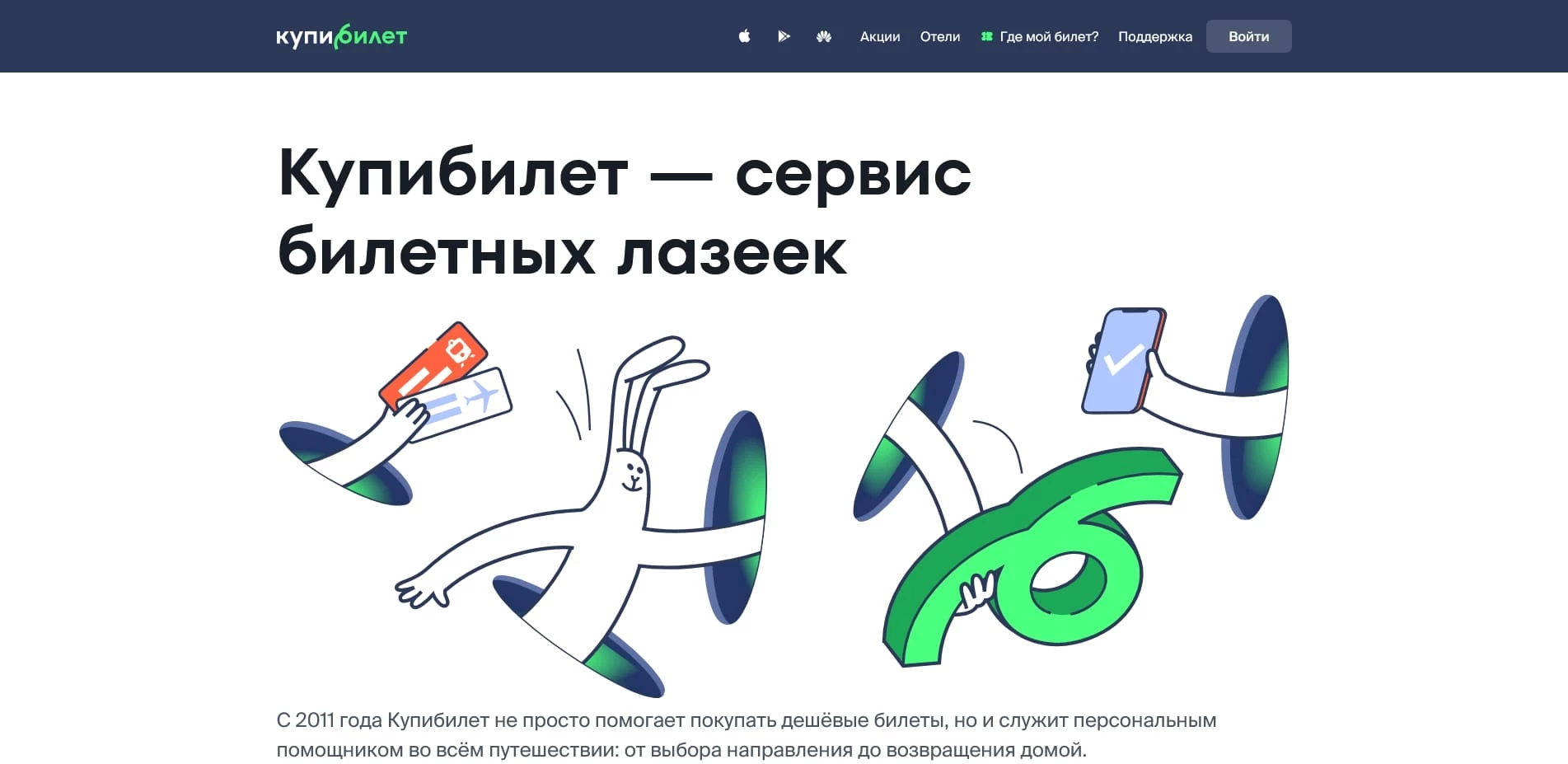 акции Kupibilet