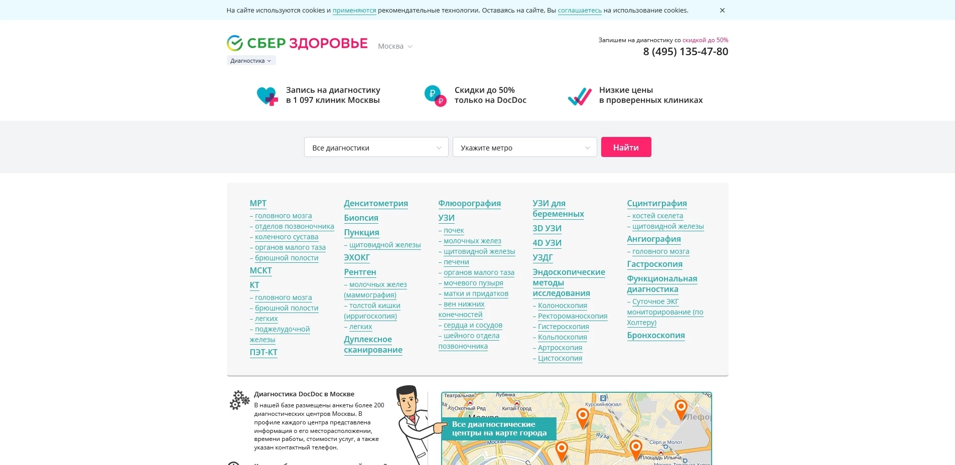 сбер анализы